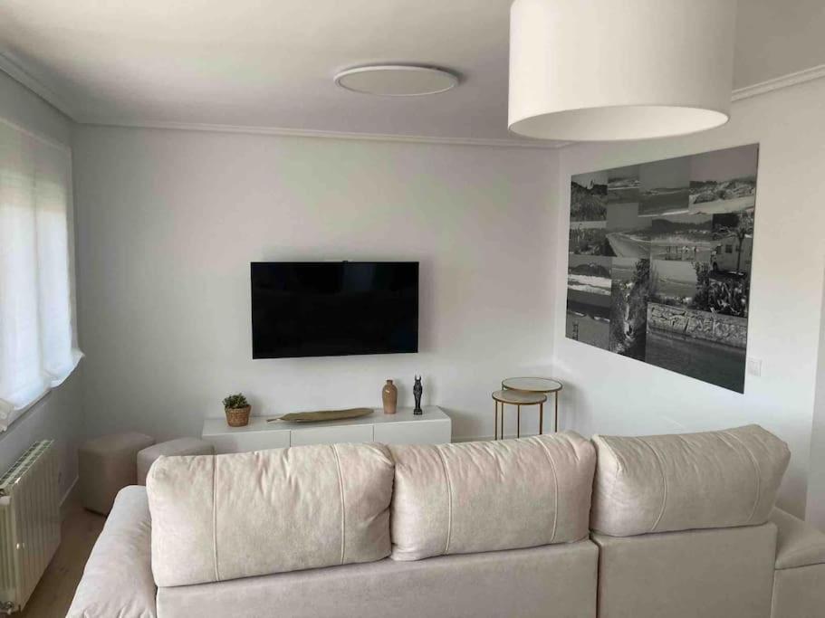 Apartamento Piso Centrico Con Garaje Privado Gratis Santander Exterior foto