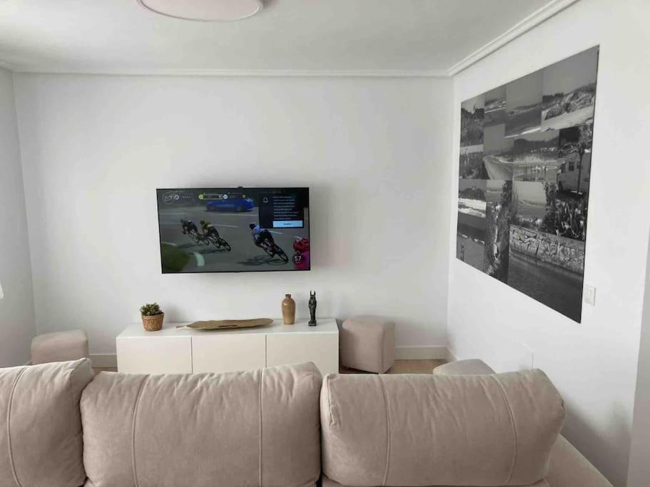 Apartamento Piso Centrico Con Garaje Privado Gratis Santander Exterior foto