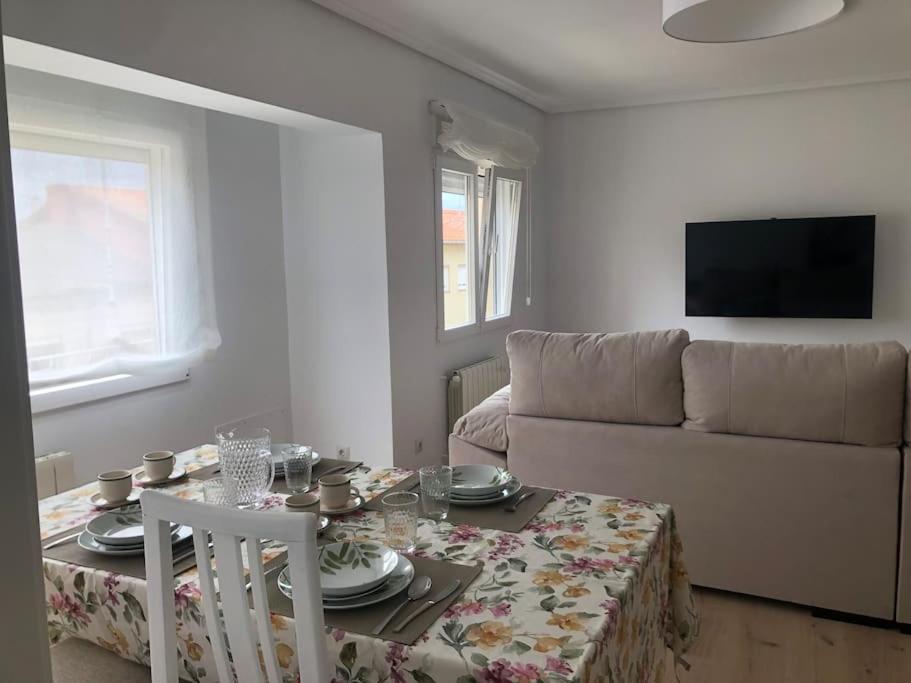 Apartamento Piso Centrico Con Garaje Privado Gratis Santander Exterior foto