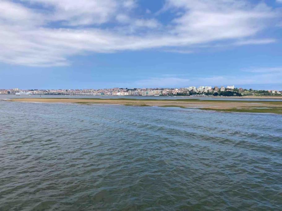 Apartamento Piso Centrico Con Garaje Privado Gratis Santander Exterior foto