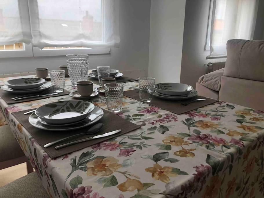 Apartamento Piso Centrico Con Garaje Privado Gratis Santander Exterior foto